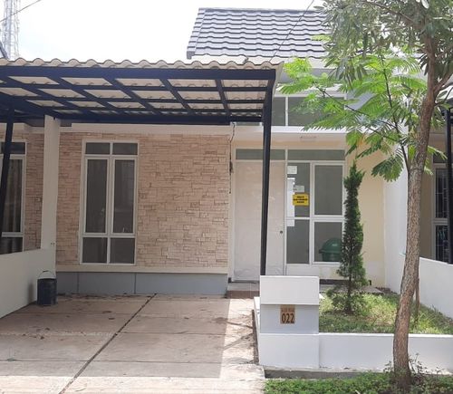 foto tampak rumah tipe ADONA perumahan Metland Cileungsi Sektor 6