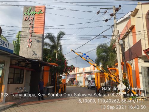 foto gerbang perumahan ILMA D'MANSION
