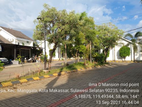 foto posisi tengah perumahan ILMA D'MANSION