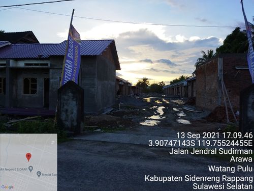 foto gerbang perumahan Griya Mutiara Bojoe