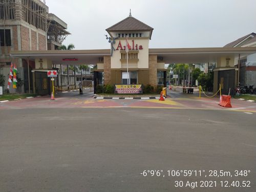 foto gerbang perumahan PERUMAHAN ARALIA, IFOLIA, HARMONI KOTA HARAPAN INDAH