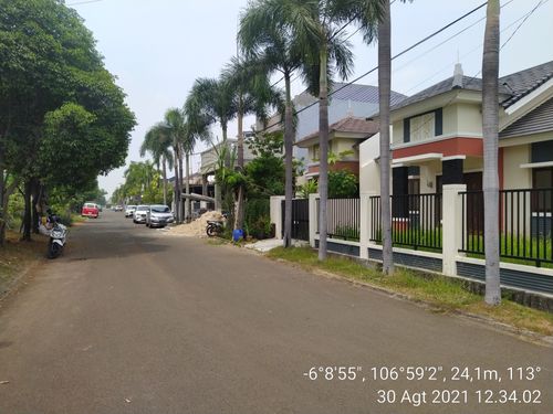 foto posisi tengah perumahan PERUMAHAN ARALIA, IFOLIA, HARMONI KOTA HARAPAN INDAH