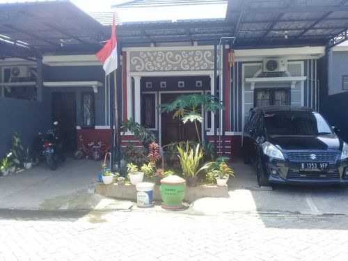 foto tampak rumah tipe 45 perumahan PERUMAHAN SAPPHIRE MEDITERANIA