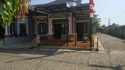 foto tampak rumah tipe 58 perumahan PERUMAHAN SAPPHIRE MEDITERANIA