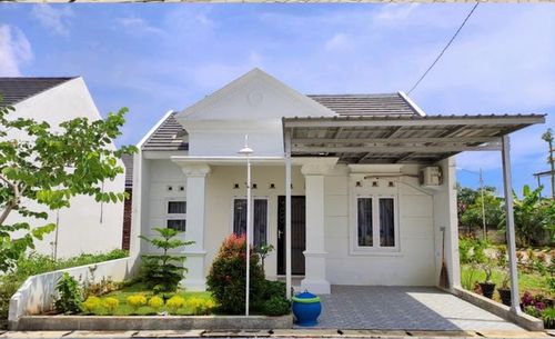 foto tampak rumah tipe ZAMRUD 38 perumahan SAPPHIRE RESIDENCE TEGAL