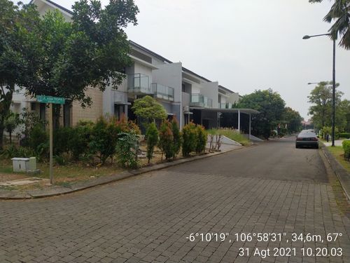 foto posisi tengah perumahan ASIA TROPIS DAN TAMAN CEMARA KHI