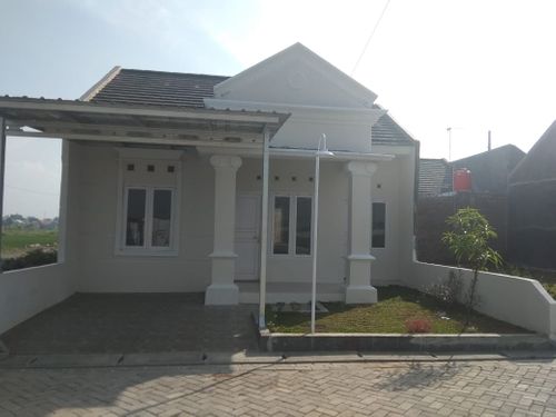 foto tampak rumah tipe RUBY 47 perumahan SAPPHIRE RESIDENCE TEGAL