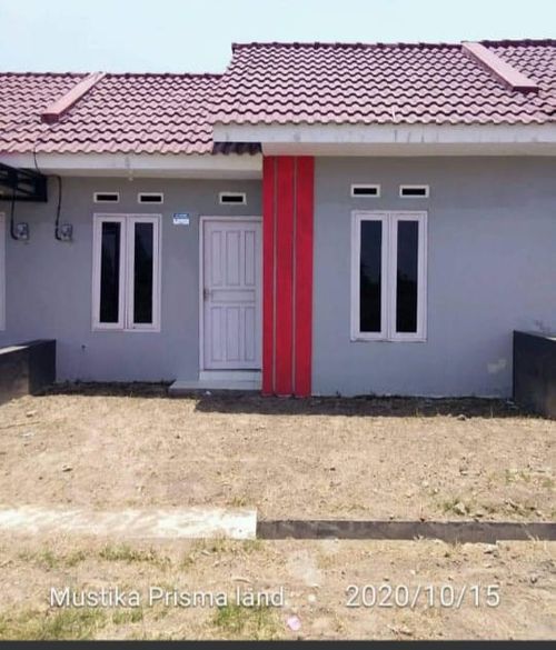 foto tampak rumah tipe 30/60 perumahan MUSTIKA PRISMA LAND