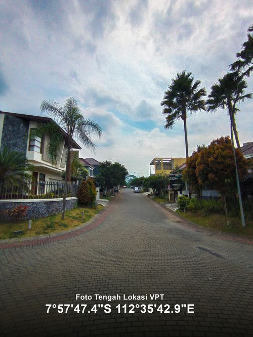 foto posisi tengah perumahan Villa Puncak Tidar