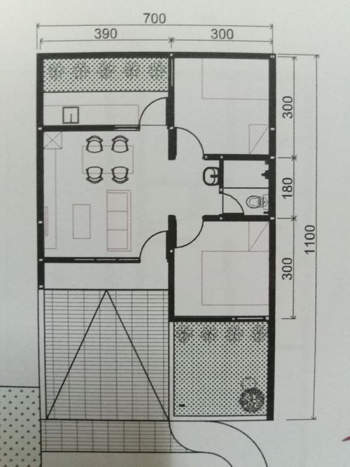 foto denah rumah tipe RED SAPPHIRE perumahan GATEWAY PASTEUR RESIDENCE SAPPHIRE
