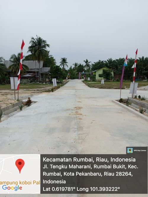 foto posisi tengah perumahan MUTIARA HIJAU