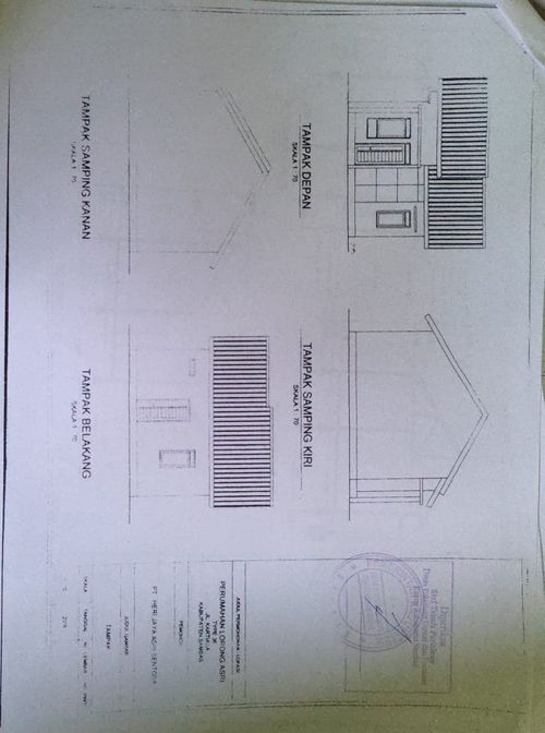 foto tampak rumah tipe 36 perumahan LORONG ASRI 2