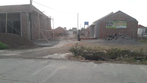 foto gerbang perumahan GREEN PESONA ABADI 1