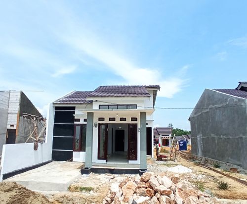 foto tampak rumah tipe Subsidi perumahan Balai pangeran residence tahap 2
