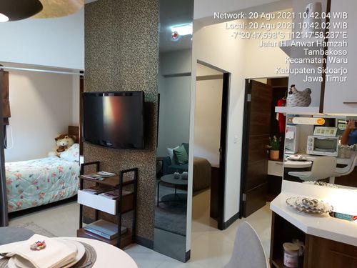 foto tampak rumah tipe 2 BEDROOM perumahan AMEGA CROWN RESIDENCE