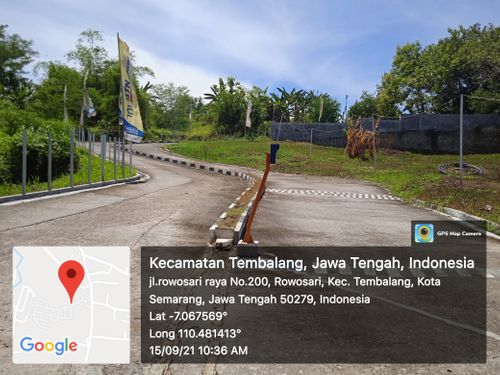 foto gerbang perumahan GRAHA PRATAMA ASRI
