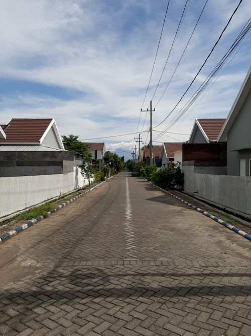 foto posisi tengah perumahan GRAHA ASRI SUKODONO TAHAP 4