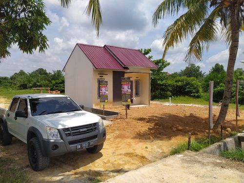 foto gerbang perumahan Cikara Green