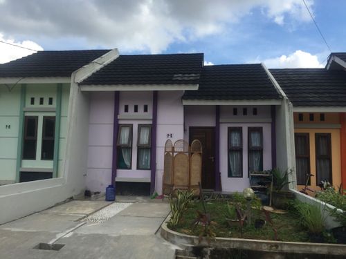 foto tampak rumah tipe 36/81 perumahan Perumahan Bukit Graha