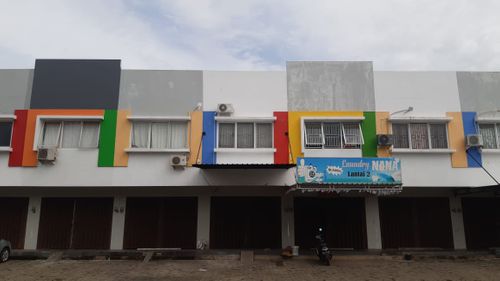 foto tampak rumah tipe 90/48 perumahan Padi Residence
