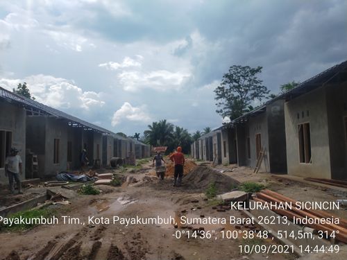 foto posisi tengah perumahan CEMARA EKAJAYA RESIDENCE