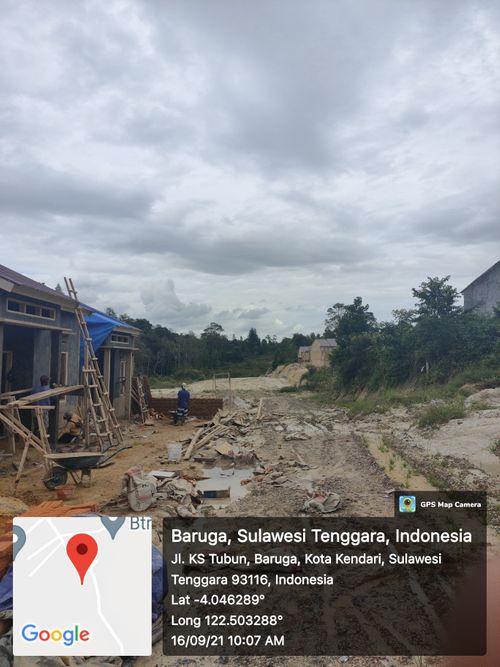 foto posisi tengah perumahan GRAND MARIO BARUGA