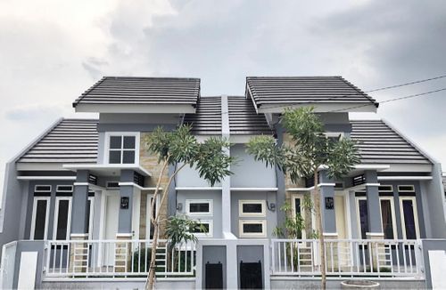 foto tampak rumah tipe MAGNOLIA (55X105) perumahan TAMAN ANGGUN SEJAHTERA 4