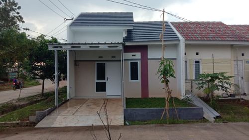 foto tampak rumah tipe 29/60 perumahan GRAND CIKARANG VILLAGE