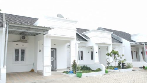 foto tampak rumah tipe 45 perumahan SAPPHIRE REGENCY BREBES