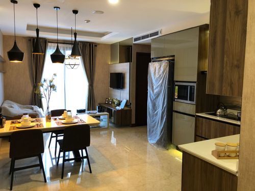 foto tampak rumah tipe ONYX perumahan HEGARMANAH RESIDENCE APARTMENT