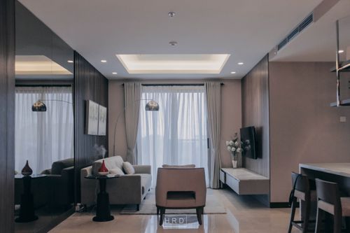 foto tampak rumah tipe EMERALD perumahan HEGARMANAH RESIDENCE APARTMENT