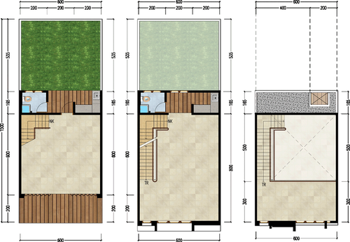 foto denah rumah tipe Ruko Arana perumahan IX.3-03 RUKO ARANA KHI