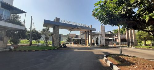 foto gerbang perumahan RUKO GRAND VIEW KARAWACI