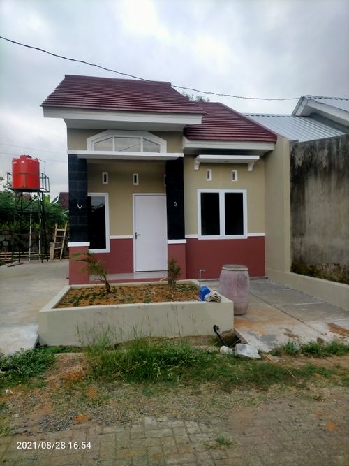 foto tampak rumah tipe 40 perumahan GRIYA SATRIA BUKIT PERMATA TAHAP II
