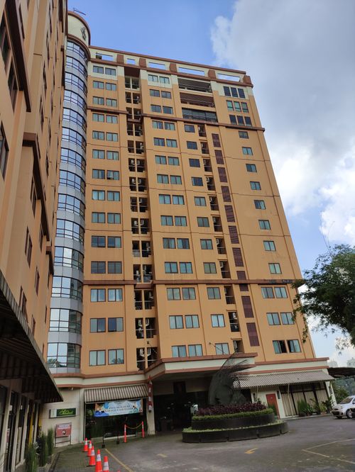 foto posisi tengah perumahan Grand Setiabudi Apartment