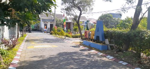 foto posisi tengah perumahan Swan Menganti Mas Regency