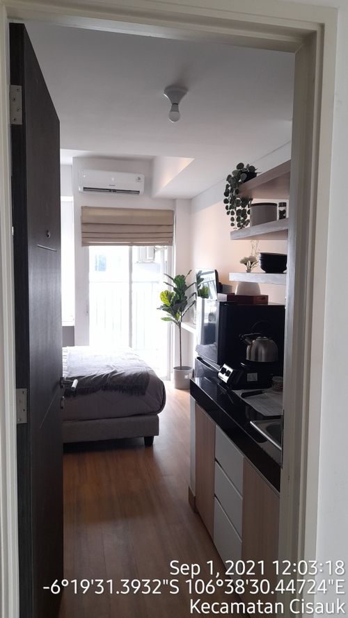 foto tampak rumah tipe Studio perumahan Serpong Garden Apartment