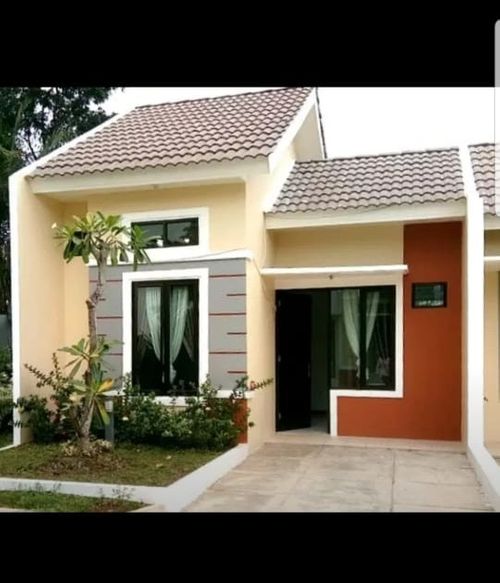 foto tampak rumah tipe 30 perumahan GRAND NUANSA KANDEMAN