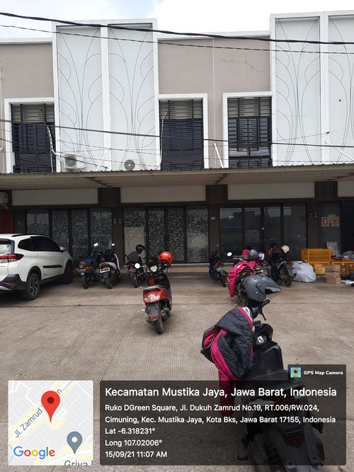 foto tampak rumah tipe 78/40 perumahan DUKUH ZAMRUD