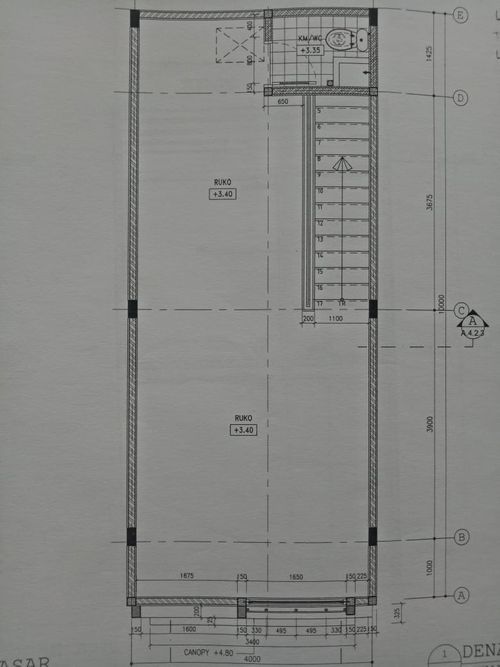 foto denah rumah tipe 78/40 perumahan DUKUH ZAMRUD