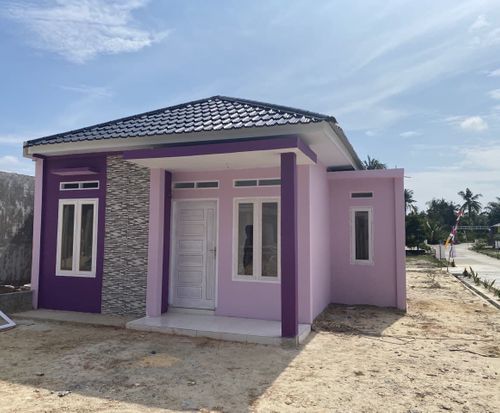 foto tampak rumah tipe 36 perumahan MUTIARA HIJAU