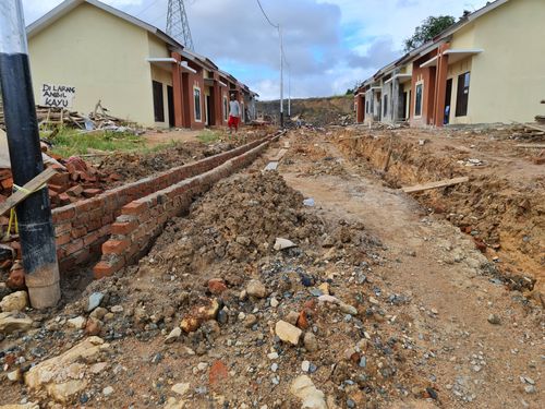 foto gerbang perumahan Griya Zara Tahap II
