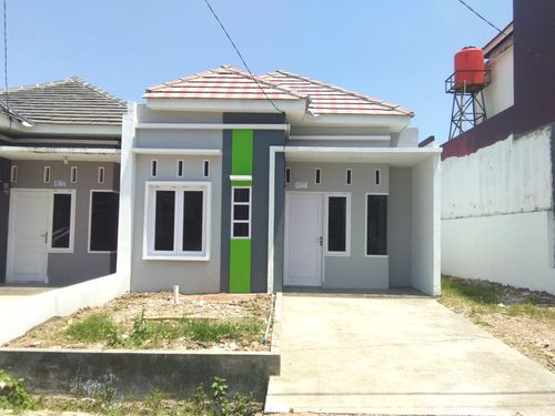 foto tampak rumah tipe 36/104 perumahan GRAHA CENDANA