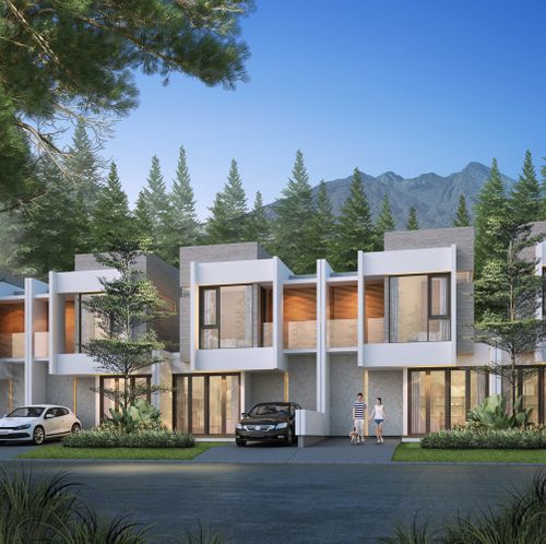 foto tampak rumah tipe Alyeska perumahan Perumahan Taman Dayu