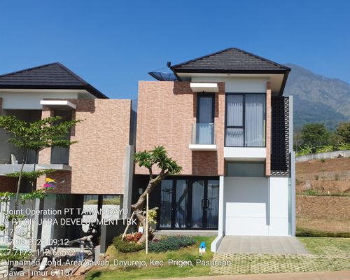 foto tampak rumah tipe Vermont perumahan Perumahan Taman Dayu
