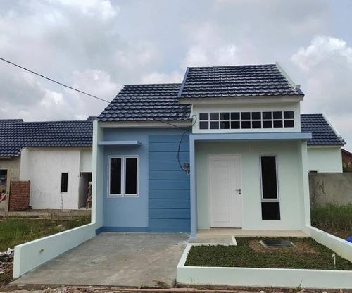 foto tampak rumah tipe 36/72 perumahan PASUNDAN LAND