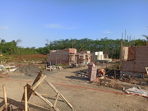 foto posisi tengah perumahan Pesona Cikelet
