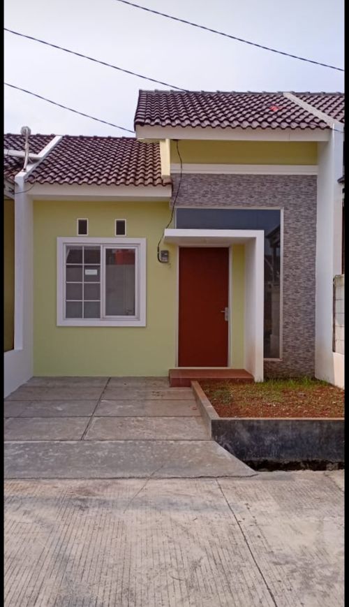 foto tampak rumah tipe 30/60 perumahan Permata Legenda 3