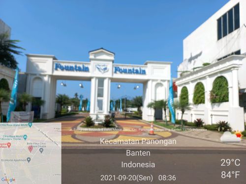 foto gerbang perumahan CITRA ECOPOLIS RAYA - CLUSTER THE FOUNTAIN