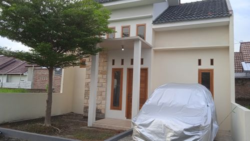 foto contoh rumah perumahan Nirwana Green Land